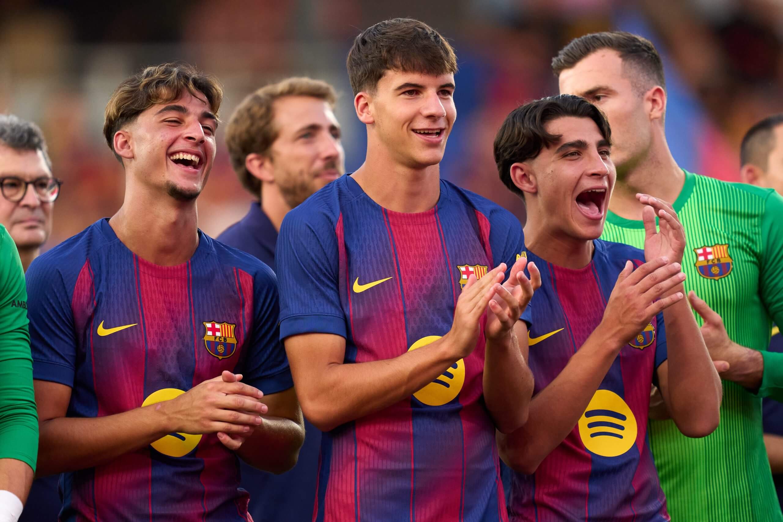 Guille Fernández trong màu áo Barcelona