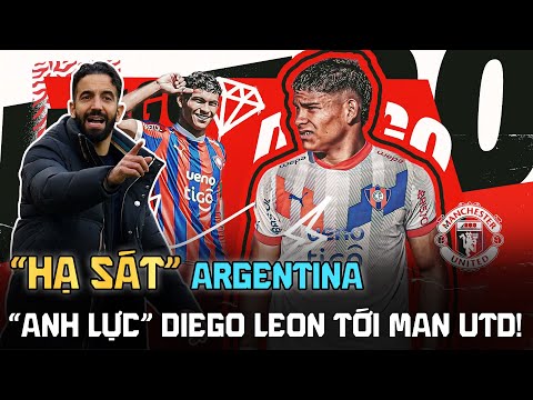 Diego León thi đấu trước đối thủ Argentina