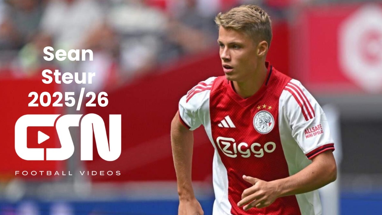 Sean Steur thi đấu cho Ajax